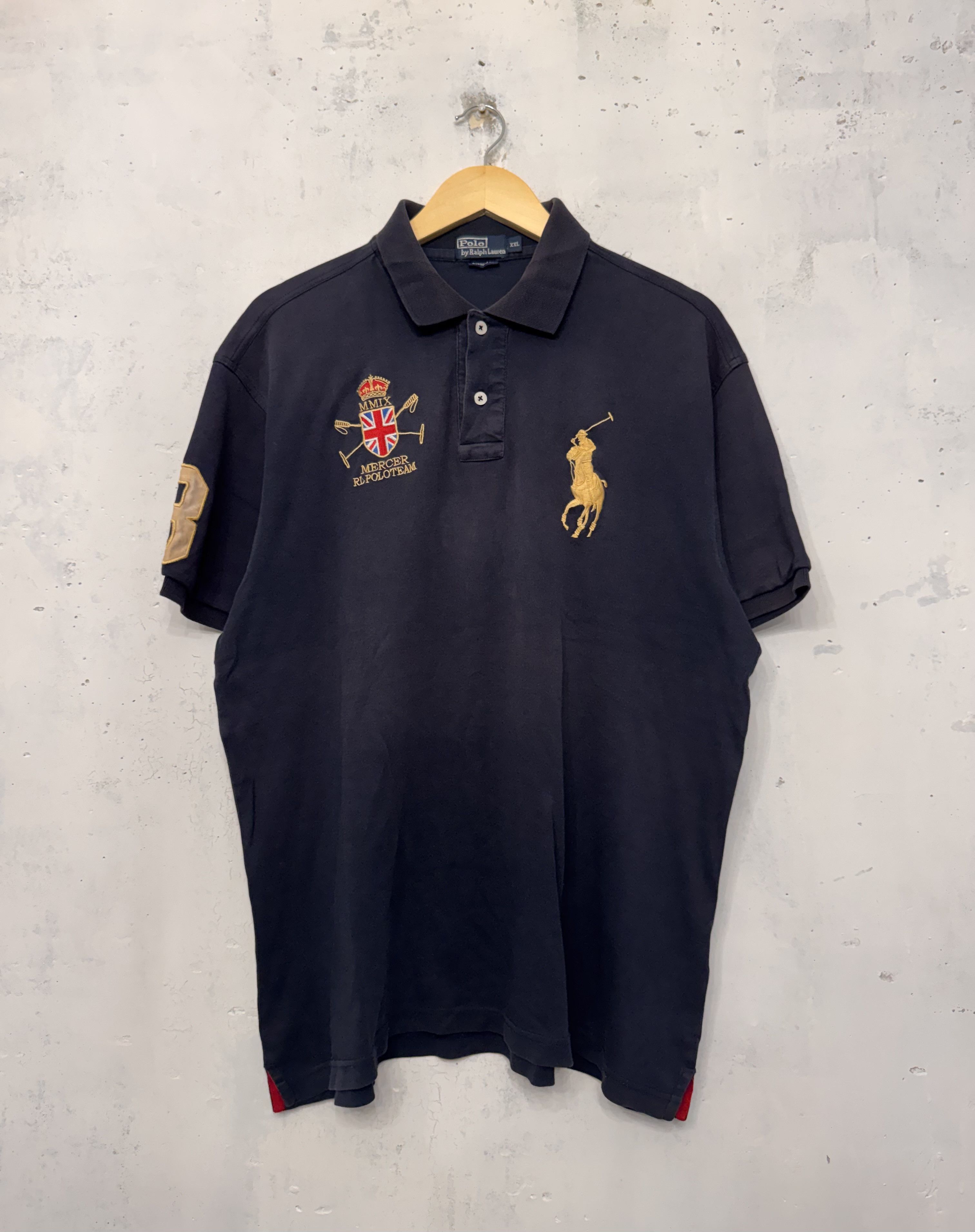 Polo Ralph Lauren Polo Ralph Lauren Vintage 2000s Great Britain Polo Shirt Size US XXL / EU 58 / 5 - 1 Thumbnail
