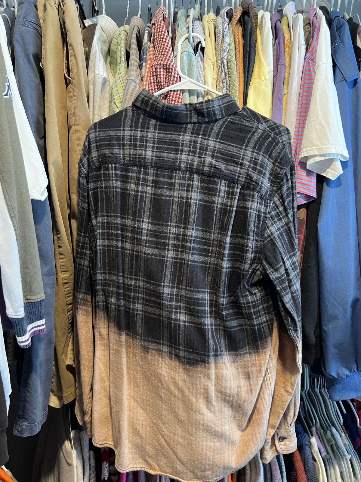 Other Can’t Look/Look at Yourself Takumi Bleached Flannel Size US L / EU 52-54 / 3 - 4 Thumbnail
