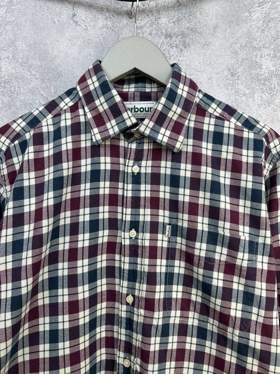 Barbour Barbour Astwell Brushed Cotton Shirt Check Plaid Button Up Size US S / EU 44-46 / 1 - 4 Thumbnail