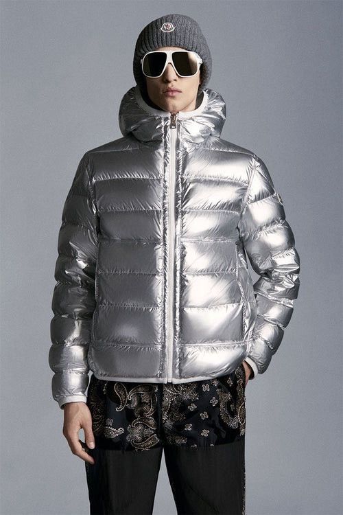 Moncler Moncler Freville Reversible White Silver Down Puffer Jacket Size US L / EU 52-54 / 3 - 16 Thumbnail