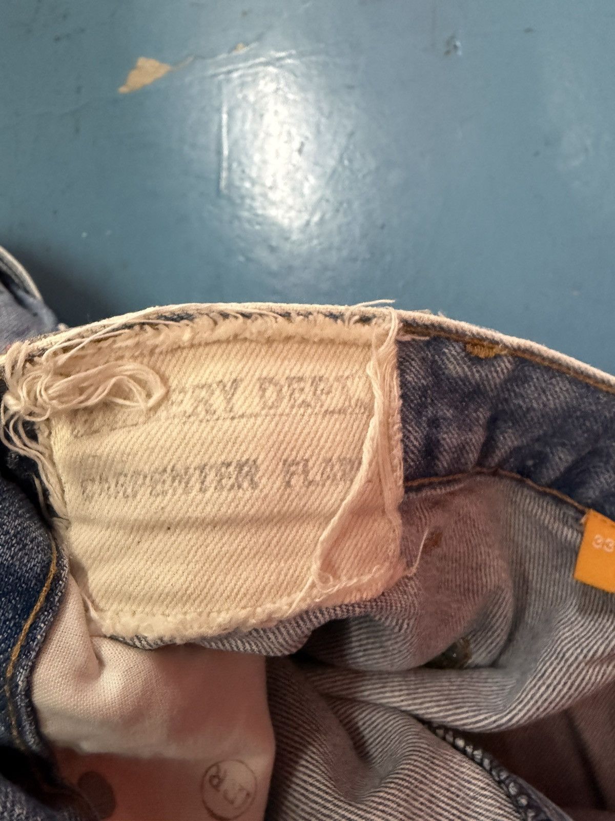 Gallery Dept. GALLERY DEPT CARHARTT CARPENTER FLARE WITH PAINT Size US 33 - 7 Thumbnail