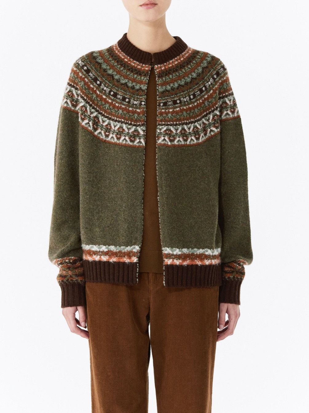 Loro Piana o1srvl11e0824 Kalgoorlie Cardigan in Multicolor Size XXL / US 16-18 / IT 52-54 - 1 Thumbnail