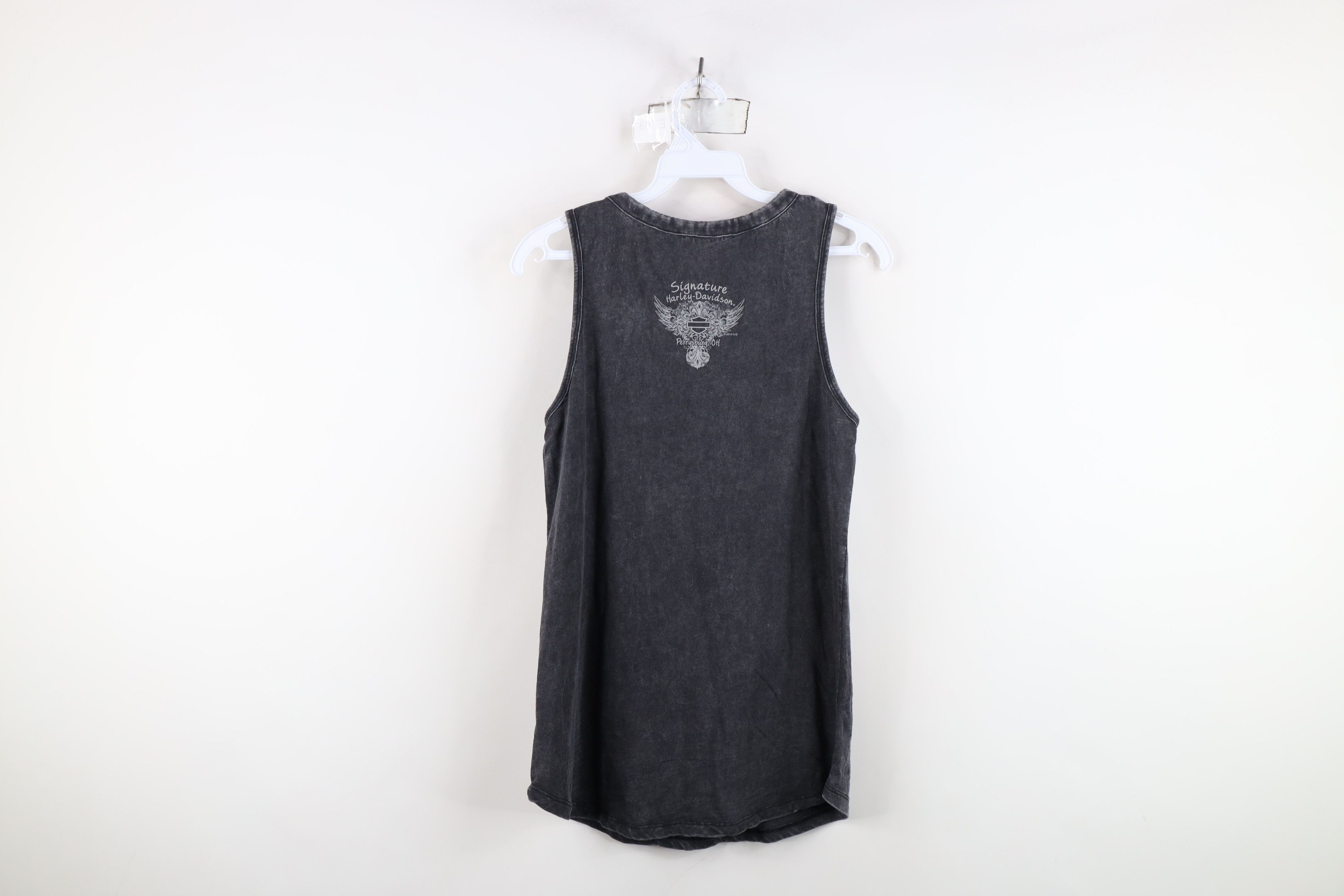 Harley Davidson Harley Davidson Wash UFC MMA Tribal Wings Sleeveless T-Shirt Size S / US 4 / IT 40 - 13 Thumbnail