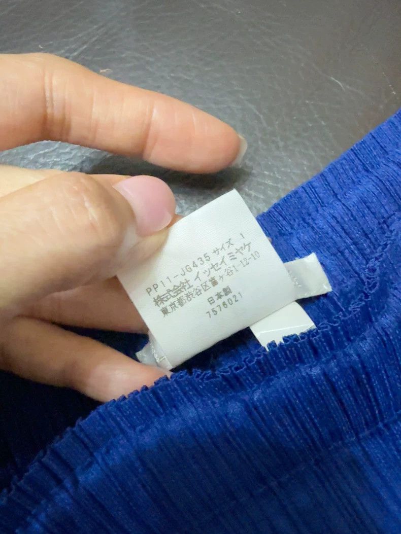 Issey Miyake issey miyake size:1 Blue pleated skirt Size 42" / US 20 - 4 Thumbnail
