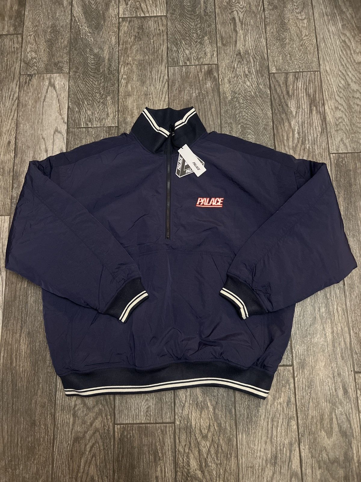 Palace Palace Reversible Quilted Sports Bomber Navy (Size Large) Size US L / EU 52-54 / 3 - 2 Thumbnail