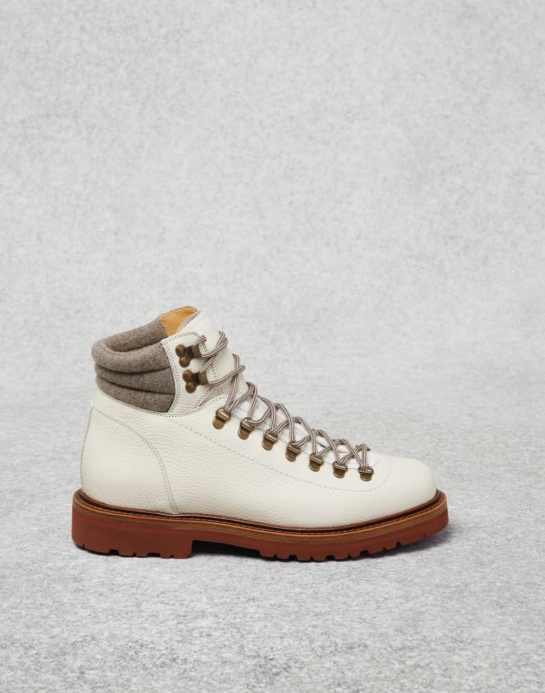 Brunello Cucinelli o1w1db10924 Boot in White Size US 12 / EU 45 - 1 Thumbnail