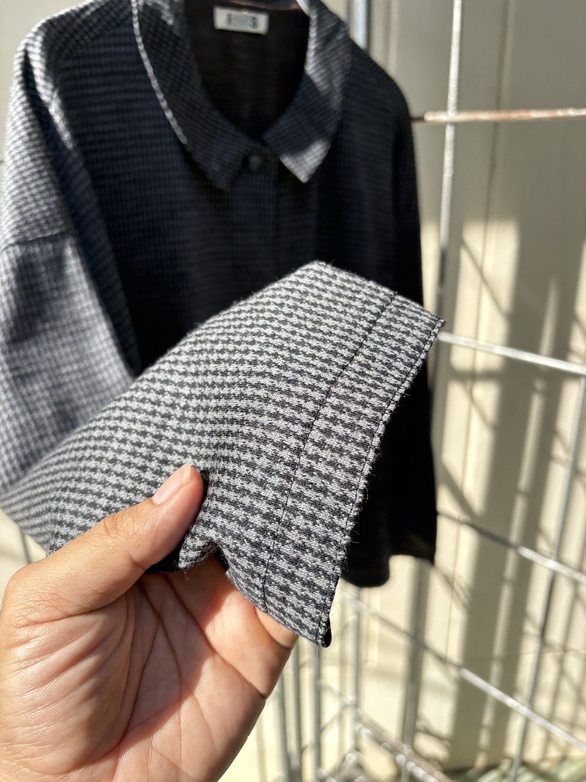 Issey Miyake i.s. Issey Miyake wool jacket blouse Size M / US 6-8 / IT 42-44 - 5 Thumbnail