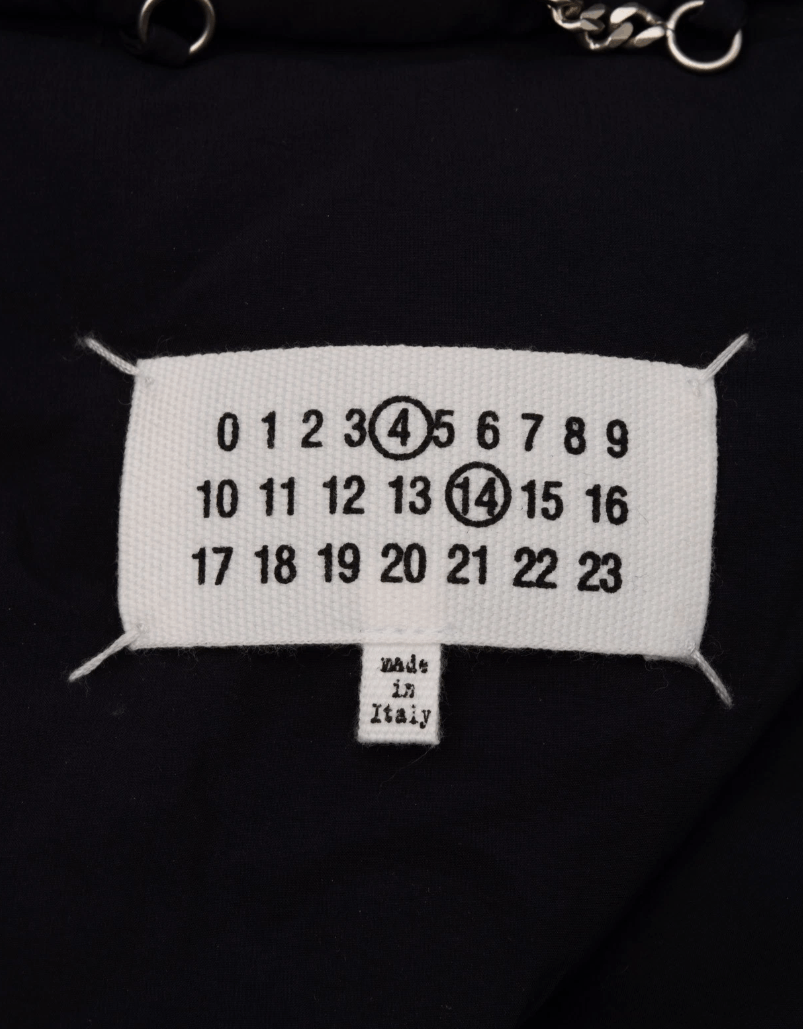MAISON MARGIELA Signature Quilted Puffer Coat