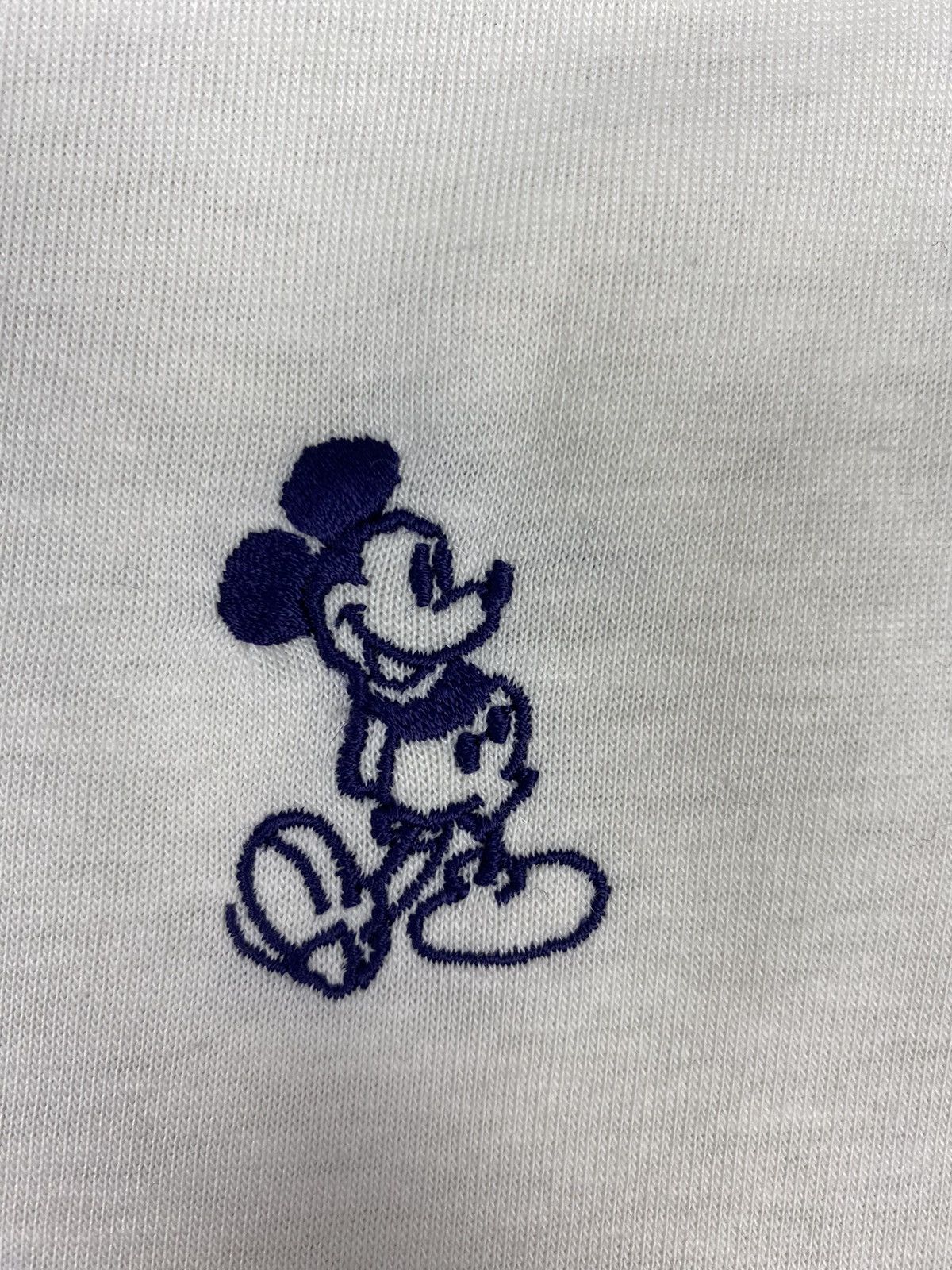 Disney × Vintage Vintage 90s Mickey Mouse Made In USA Embroidered Polo Tee Size US L / EU 52-54 / 3 - 5 Thumbnail