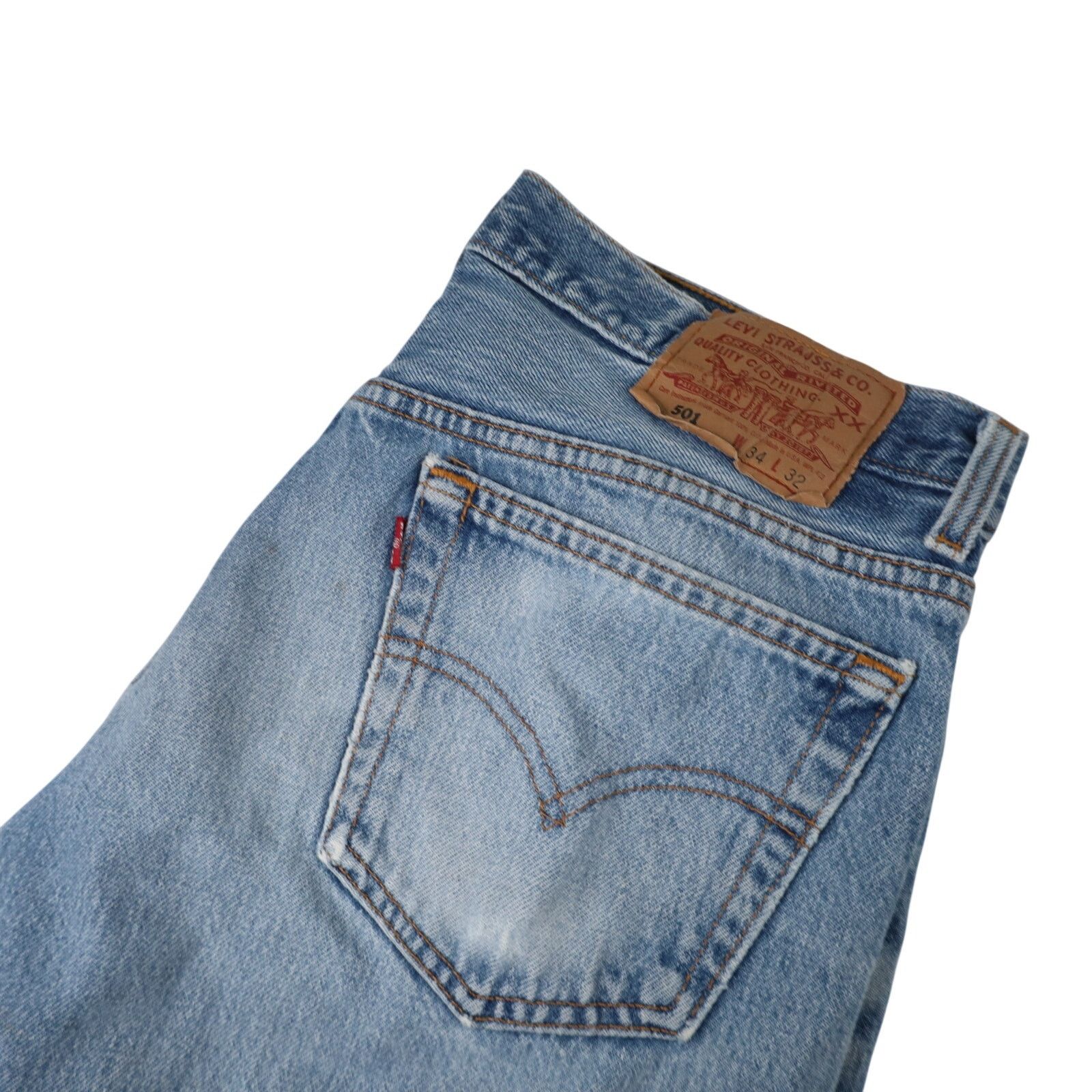 Levi's × Vintage Vintage Levis 501 Denim Jeans Size US 38 / EU 54 - 16 Thumbnail