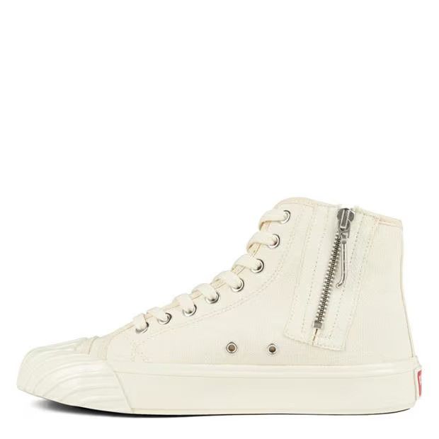 Kenzo o1g2r1mq1024 School High Top Trainers in Cream Size US 10 / IT 40 - 2 Thumbnail