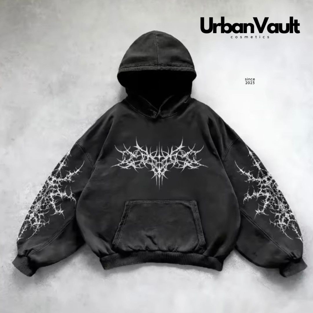 Vintage Streetwear Unsex hoodie Size US XL / EU 56 / 4 - 1 Thumbnail