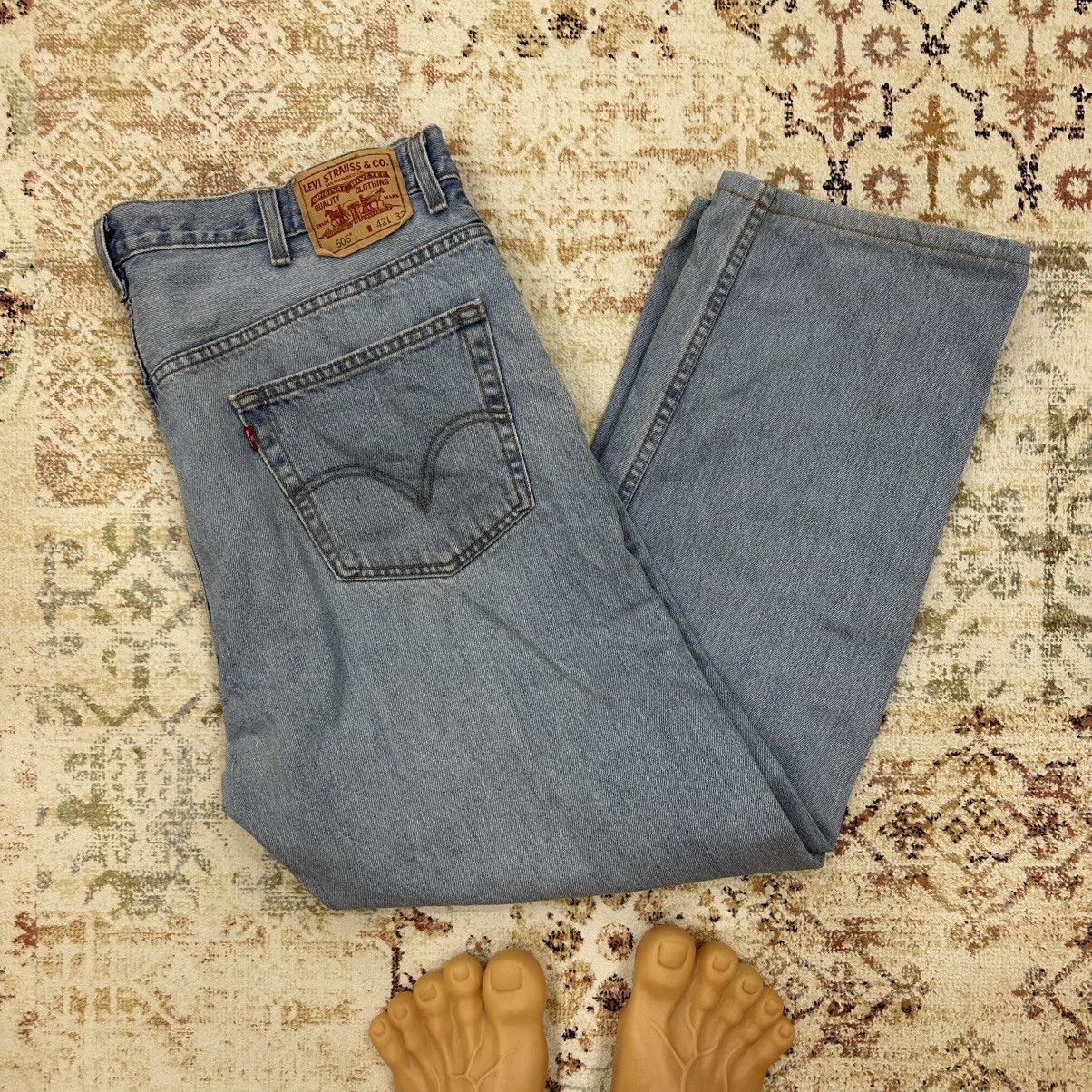 Levi's Vintage Clothing × Vintage Vintage Levi’s 505 Jeans W42xL32 Pants Old Money 90s Size US 42 / EU 58 - 1 Thumbnail