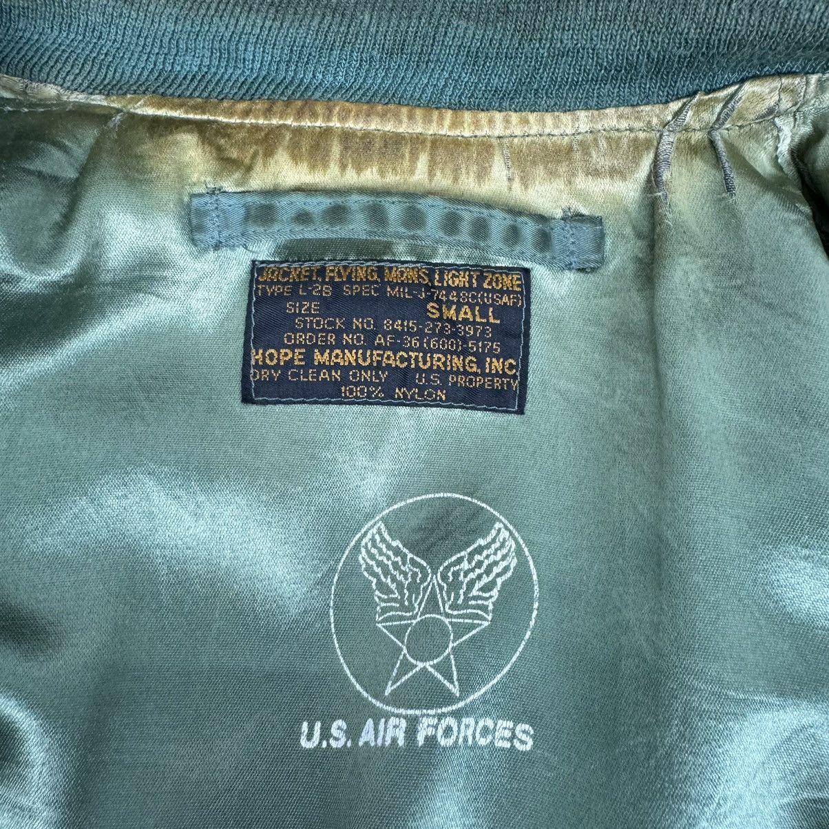 Hope ☀️HOPE MFG TYPE L2B USAF MA-1 FLYERS BOMBER JACKET Size US S / EU 44-46 / 1 - 14 Thumbnail