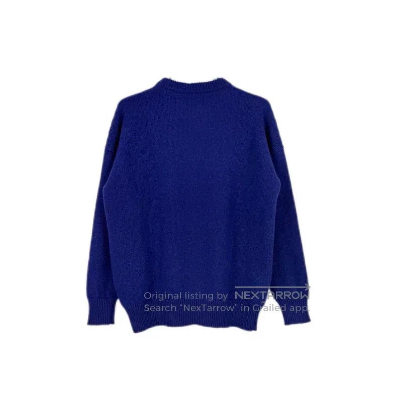 Loewe Loewe Navy blue gem logo wool sweater Size S / US 4 / IT 40 - 2 Thumbnail