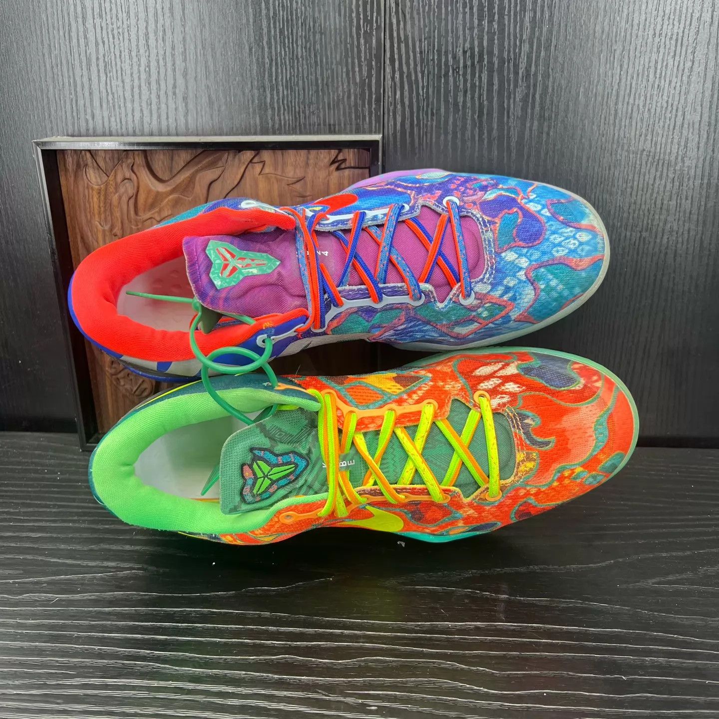Nike ZK8 Orange & Blue Yin Yang 42 Mint Size US 9 / EU 42 - 7 Thumbnail