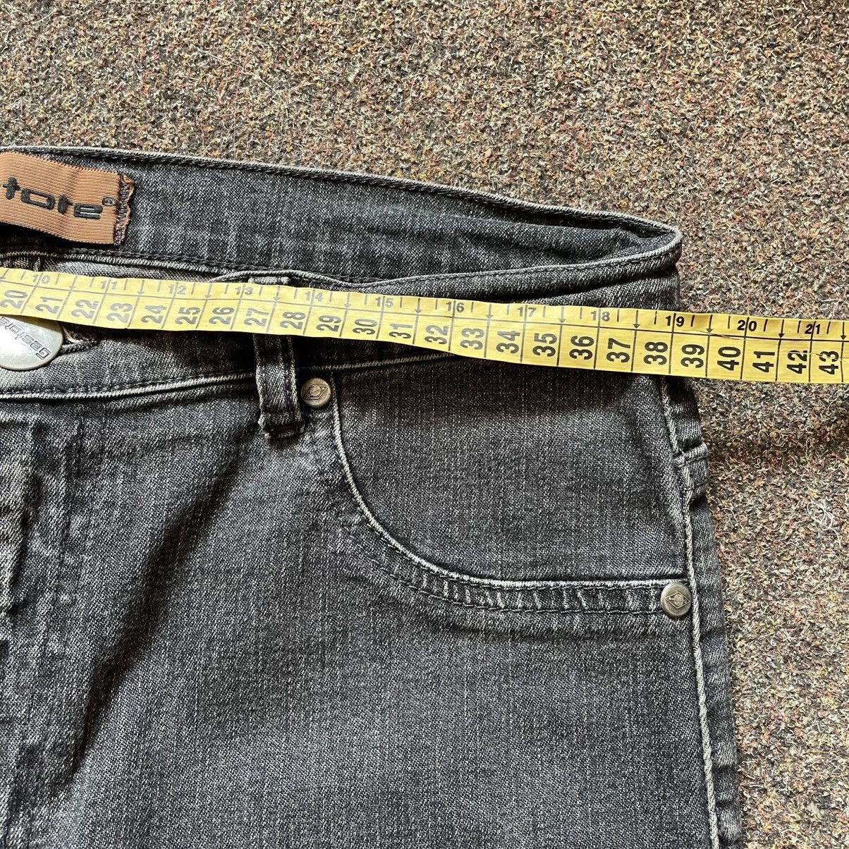 Vintage Vintage Y2K Faded Flare Jeans Bootcut Distressed Skate 31 Size 31" - 6 Thumbnail