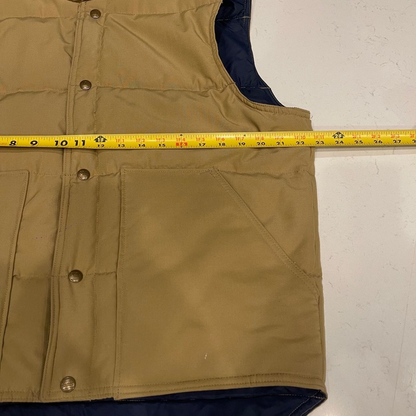 L.L. Bean L.L. Bean Men's Tan Puffer Vest Size:L Size US L / EU 52-54 / 3 - 8 Thumbnail