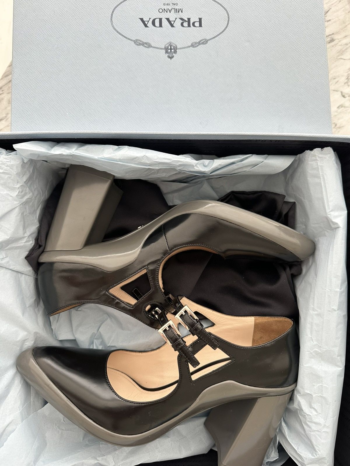 Prada Prada "Archive" 2015 Collectible Mary Jane Shoes Size US 8 / IT 38 - 5 Thumbnail