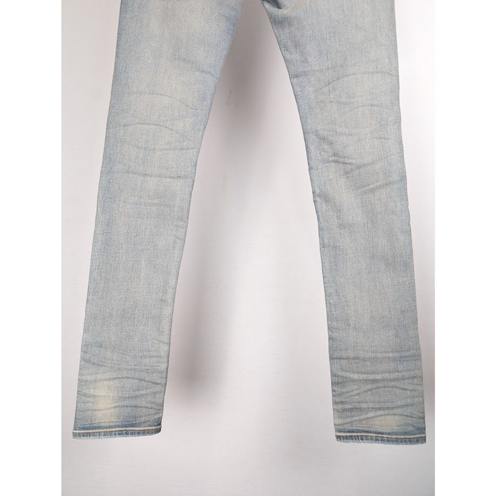Amiri o1rshd1 MX1 Suede Jeans in Antique Indigo Size US 31 - 14 Thumbnail