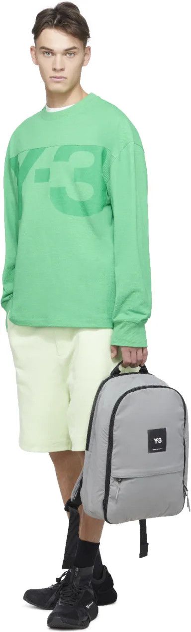 Y-3 o1y0525 Logo Short in Light Green Size US 34 / EU 50 - 4 Thumbnail