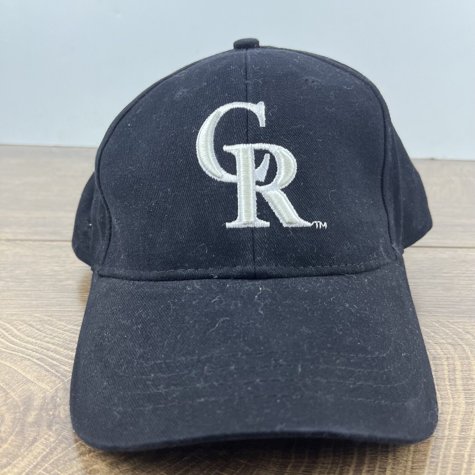 Other Colorado Rockies Black Hat Black Cap Rockies Hat Adjustable Size ONE SIZE - 5 Thumbnail
