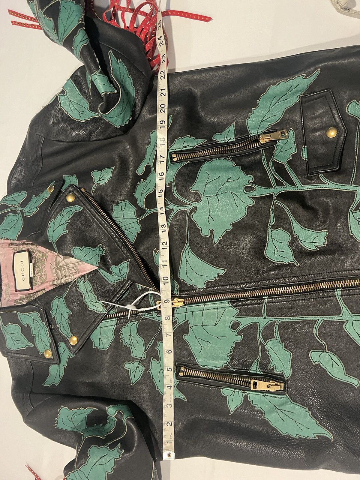 Gucci Gucci Mens leather biker jacket. 52/L. $10000 Size US L / EU 52-54 / 3 - 10 Thumbnail