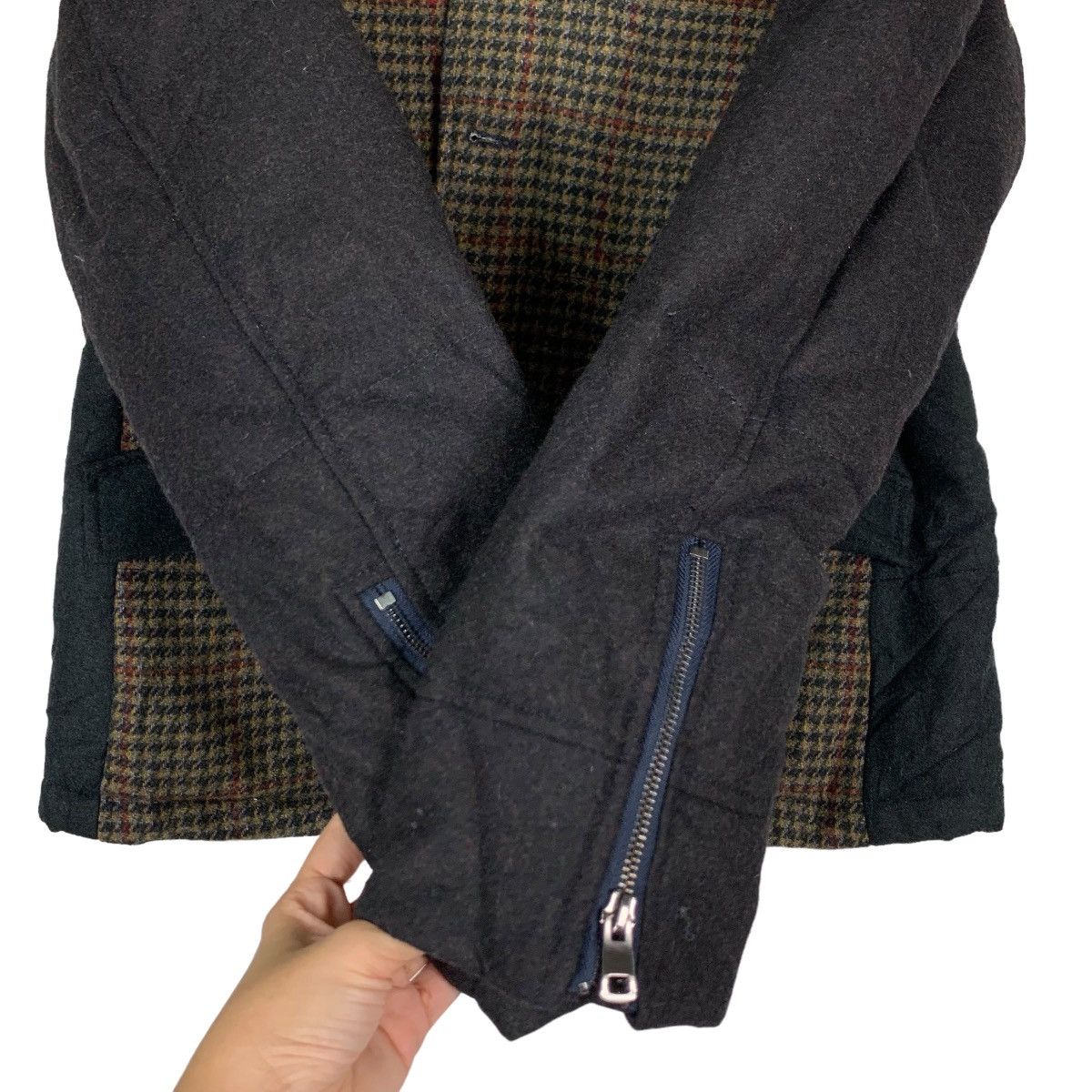 Japanese Brand L2 Style Guide Wool Zipper Button Hybrid Jacket XXL #0023-C2 Size US XXL / EU 58 / 5 - 15 Thumbnail