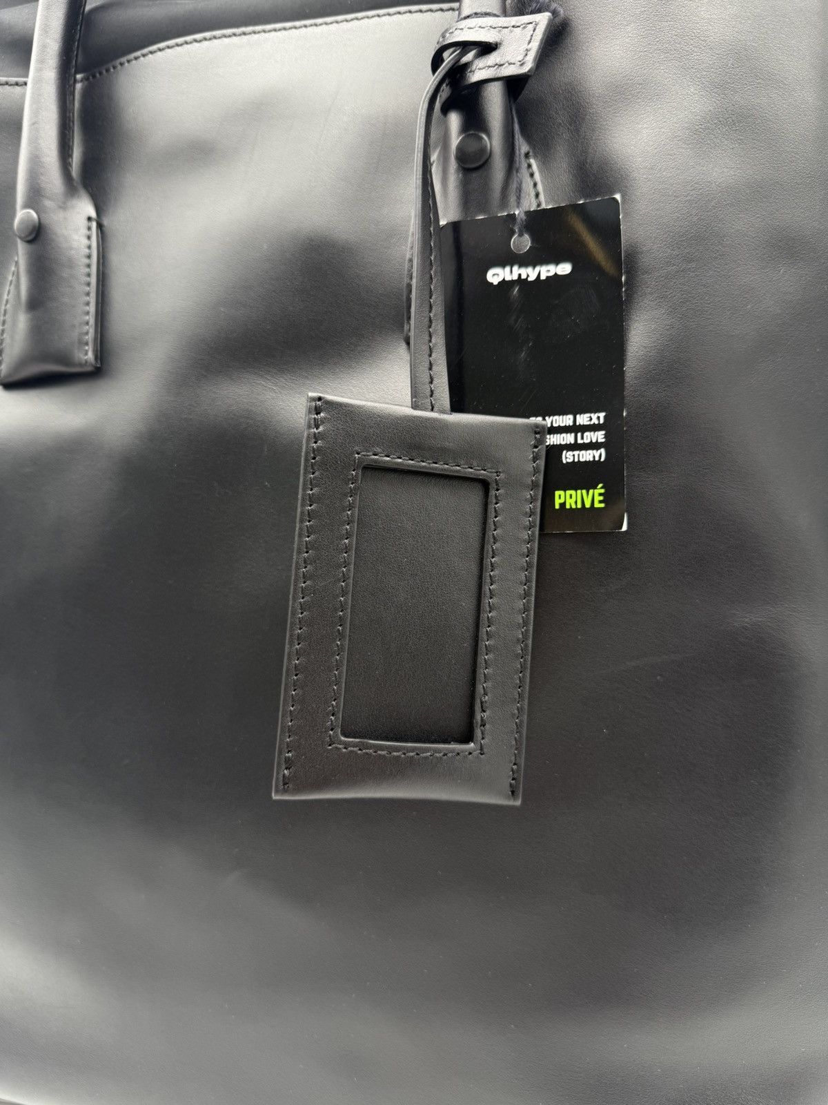 Maison Margiela Maison Margiela Leather Tote Backpack Black Line 11 Bag Size ONE SIZE - 7 Thumbnail