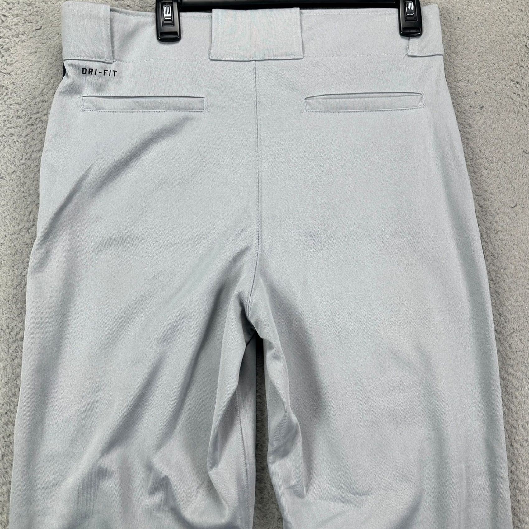 Nike Nike Dri-Fit Men Baseball Pants Medium Light Gray Sweatpants Pocket NEW Size US 31 - 5 Thumbnail