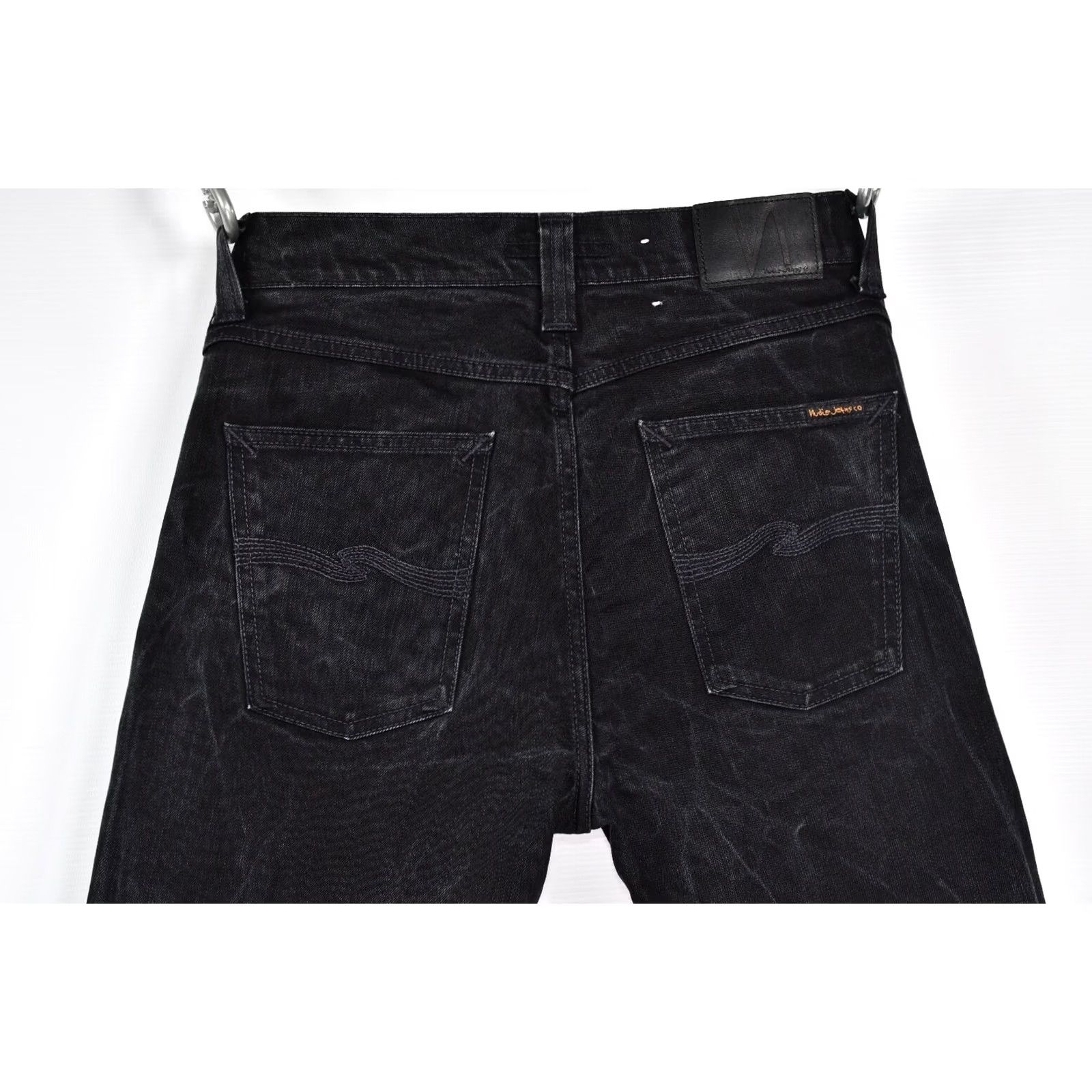 Nudie Jeans Nudie Jeans Lean Dean Dry Black Men's Jeans W32/L32 Skinny Classic 99%Cotton 1%Elastane Inseam 32 Black 2000s Vintage No N/A Size US 32 / EU 48 - 4 Thumbnail