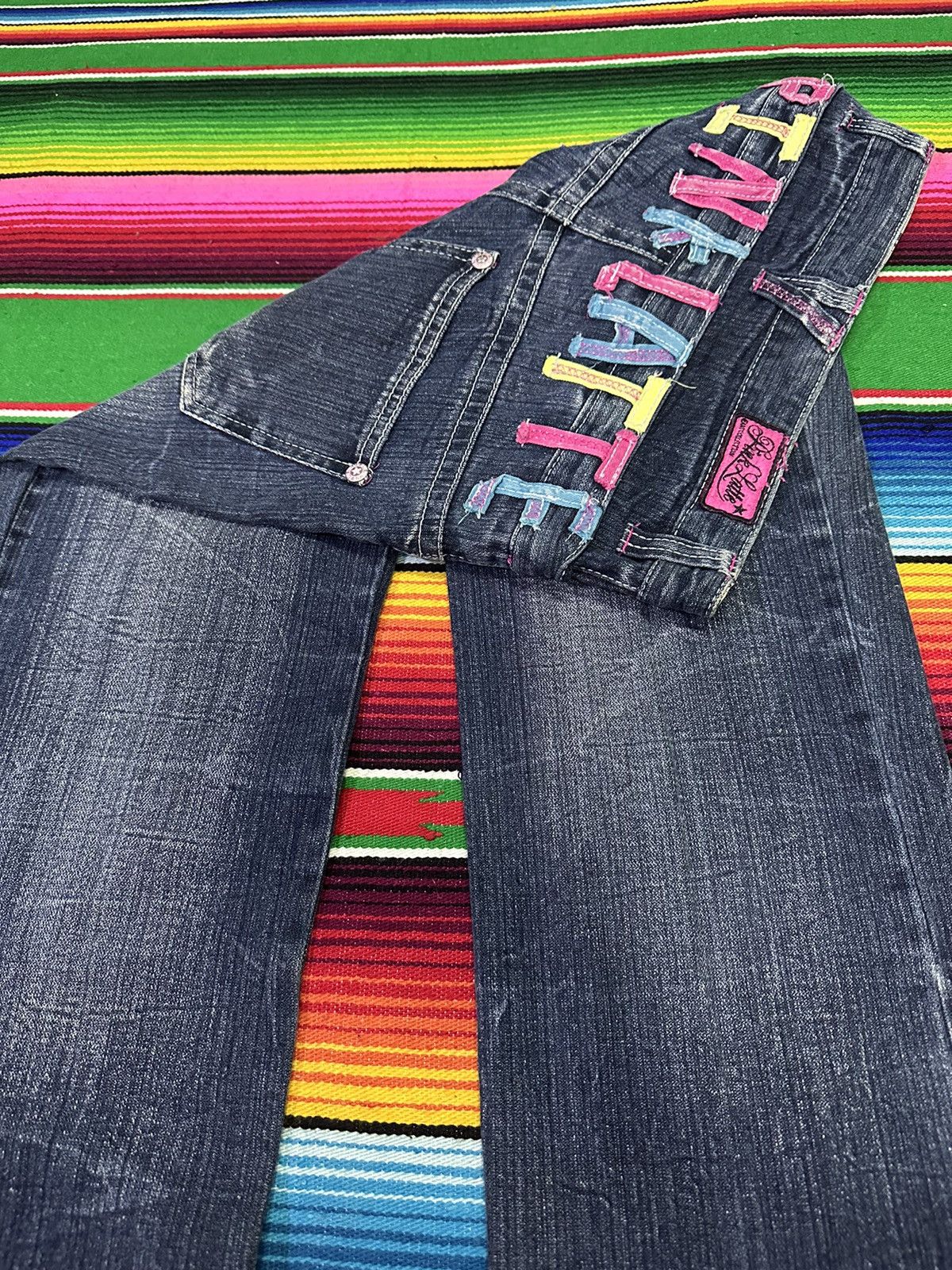 Kapital 💥Flare Double Waist💥 Mudwash Pink Latte Double Waist 💥 Size US 28 / EU 44 - 9 Thumbnail