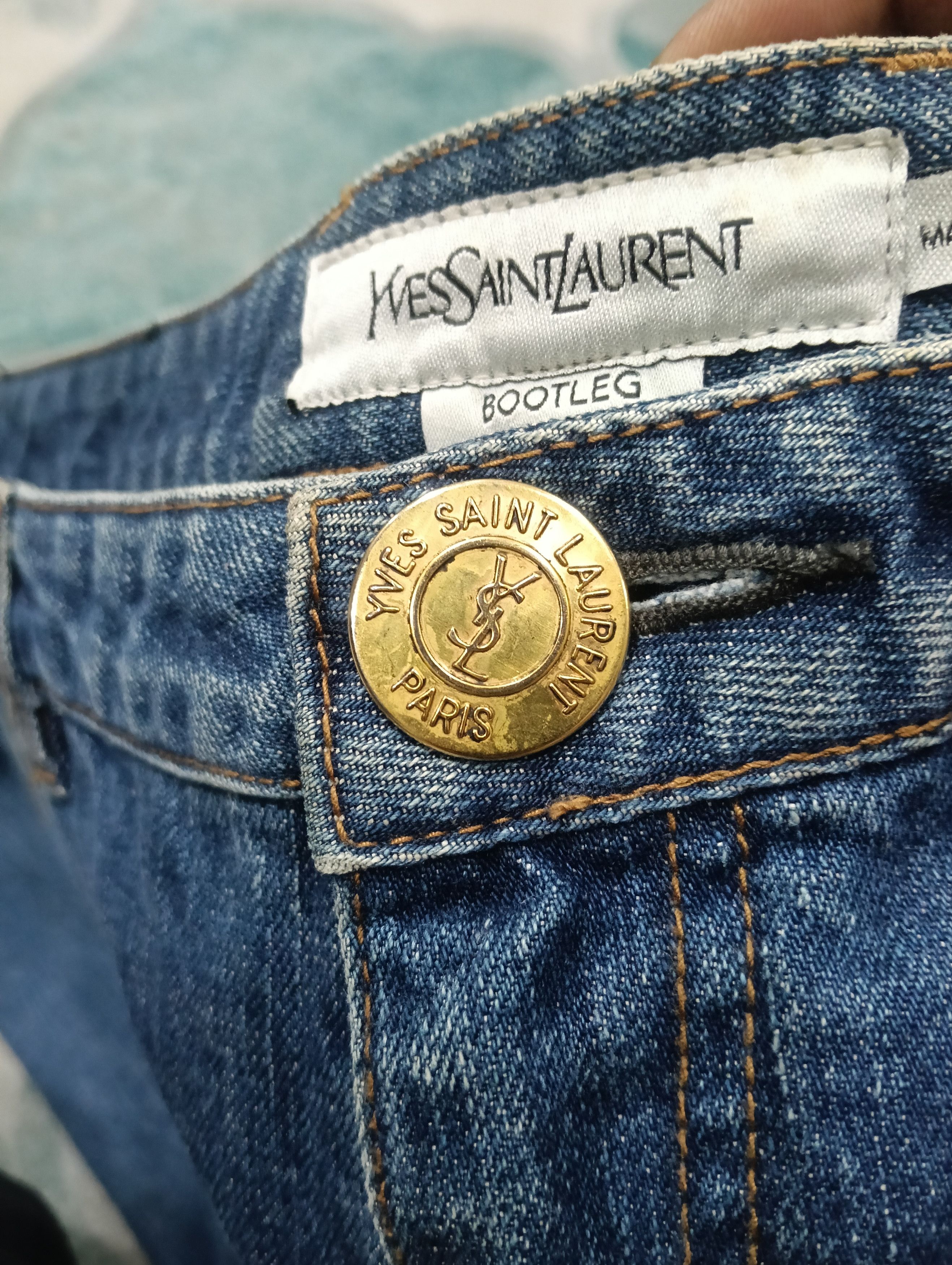 Saint Laurent Paris × Yves Saint Laurent Yves Saint Laurent Relax Jeans Size 34" / US 12 / IT 48 - 9 Thumbnail