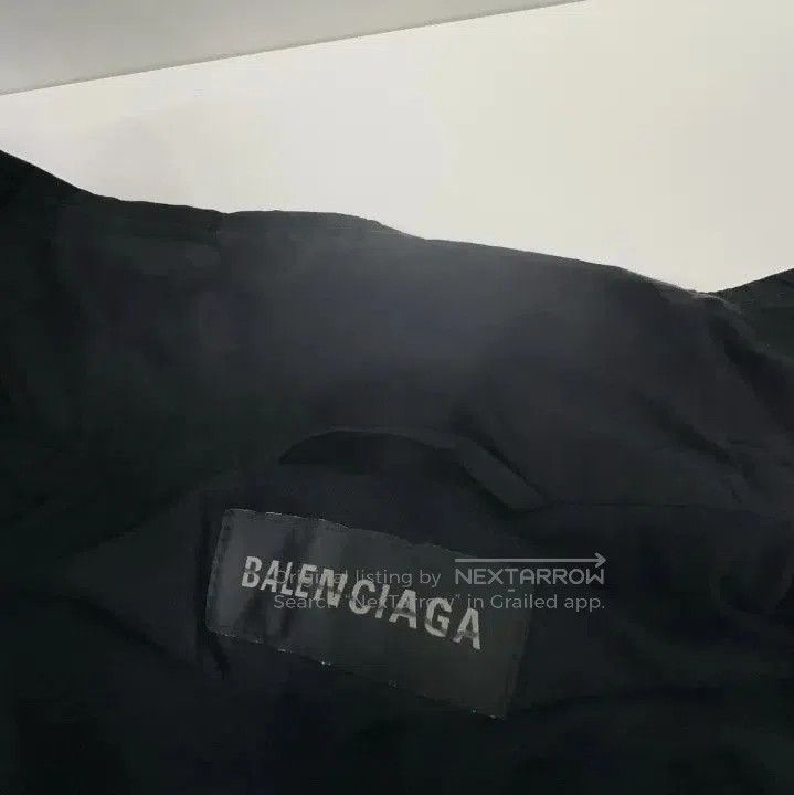Balenciaga Balenciaga Printed Zip Collar Long Sleeve Jacket. Size US M / EU 48-50 / 2 - 2 Thumbnail