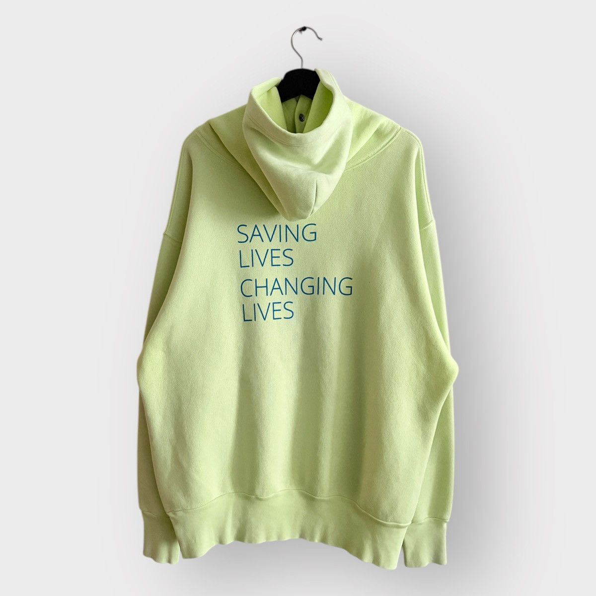 Balenciaga RARE! Balenciaga World Food Programme Oversized Hoodie Size US S / EU 44-46 / 1 - 2 Thumbnail