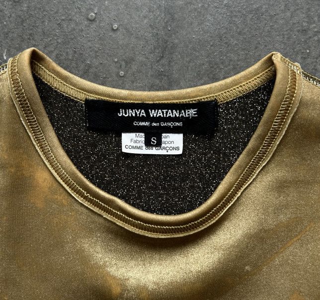 Junya Watanabe Junya Watanabe AD2006 Metallic Yarn Panel Short-Sleeve Top Size US S / EU 44-46 / 1 - 3 Thumbnail