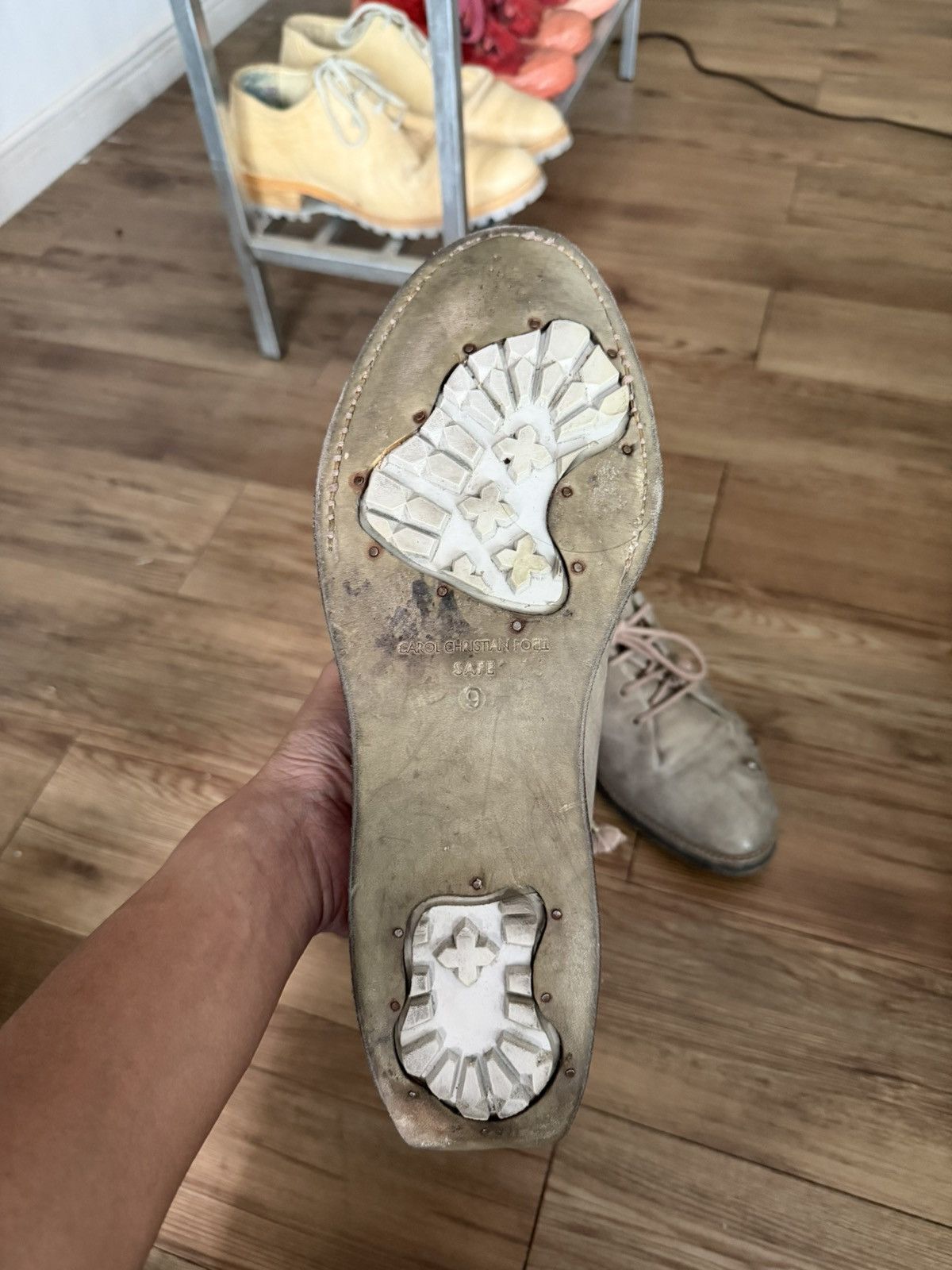 Carol Christian Poell Carol Christian Poell U-Sole Derby AM/2609-IN CORS-PTC/33 Size US 10.5 / EU 43-44 - 9 Thumbnail