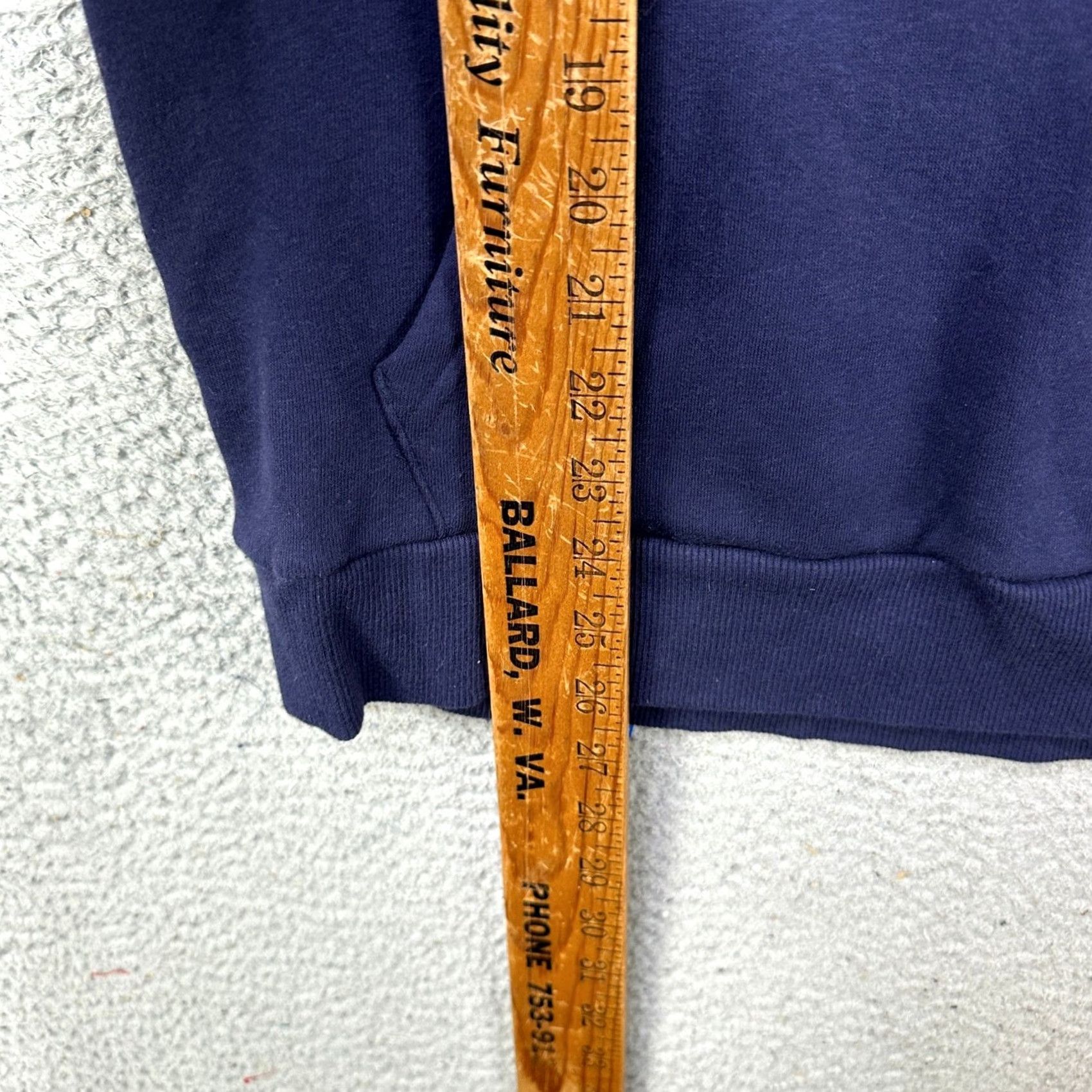 Under Armour Under Armour Hoodie Sweatshirt Pullover Men S Blue Graphic Logo Kangaroo Pocket Adjustable Drawstring Crew Neck Regular Fit EUC Size US S / EU 44-46 / 1 - 7 Thumbnail