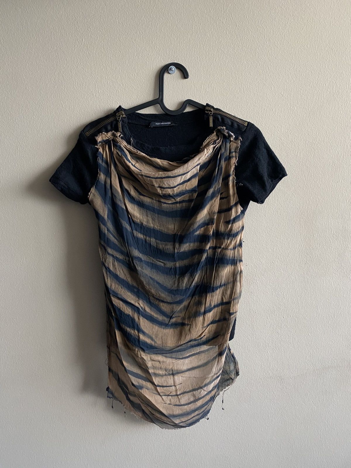 plein sud Plein Sud Double Shoulder Zippers Mesh Top Size M / US 6-8 / IT 42-44 - 1 Thumbnail