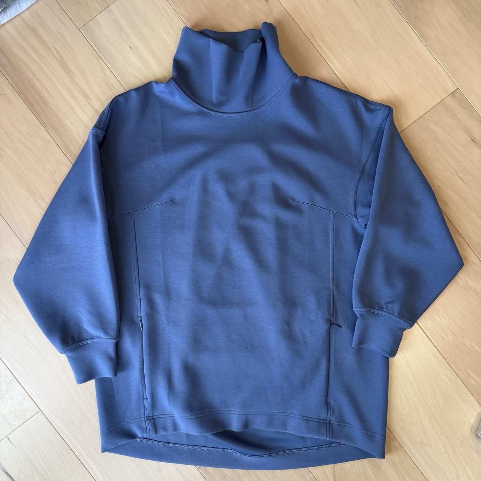 Lululemon Lululemon Modal Blend Turtleneck Tunic 10 Blue Workout Comfy Size L / US 10 / IT 46 - 2 Thumbnail