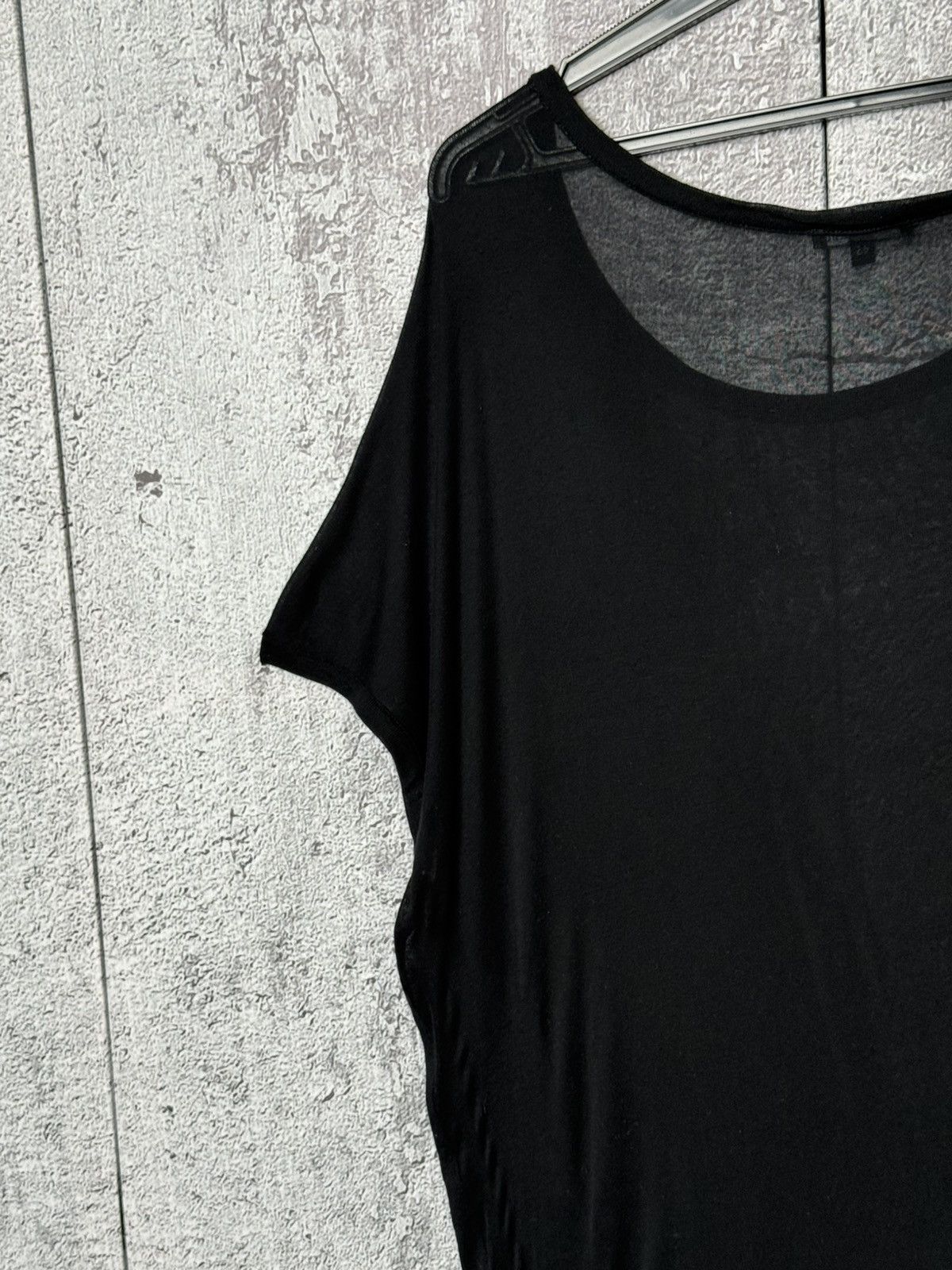 Ann Demeulemeester Ann Demeulemeester Avant-Garde Sheer Top Asymmetric Modal Size L / US 10 / IT 46 - 13 Thumbnail