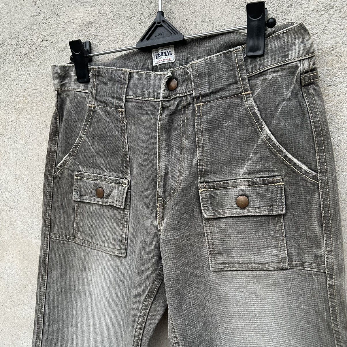 Japanese Brand Fatigu Eternal Bitcu Kurashiki Graywash Japan Size US 29 - 9 Thumbnail