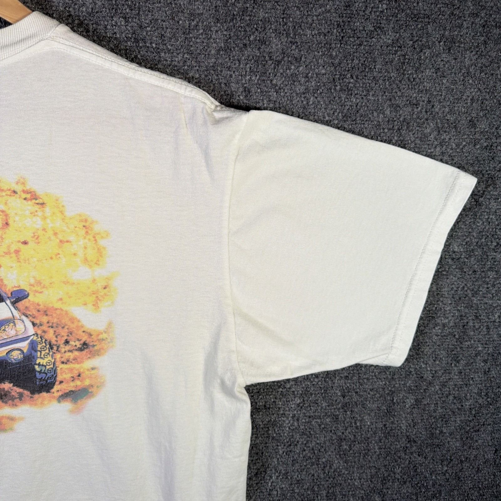Mercedes-Benz Vintage Mercedes Benz Shirt Mens XL White 90s Offroad Car Size US XL / EU 56 / 4 - 5 Thumbnail