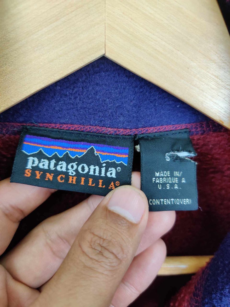 Patagonia Vintage Patagonia Synchilla Fleece Pullover Jacket Size US S / EU 44-46 / 1 - 10 Thumbnail