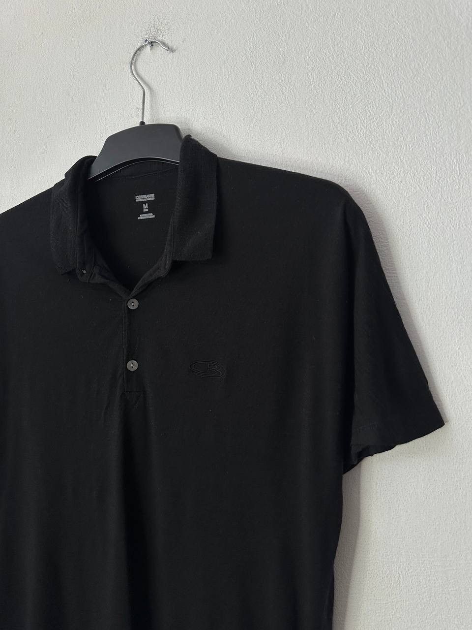 Icebreaker Icebreaker Merino Wool Polo Shirt Black Mens Size MTrail Size US M / EU 48-50 / 2 - 3 Thumbnail