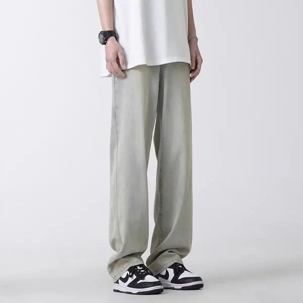 VIBE Gray High Street Vintage Loose Jeans Size US 33 - 3 Thumbnail
