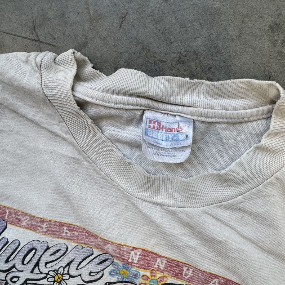 Vintage Vintage Thrashed and Faded Eugene Car Show Tee Size US L / EU 52-54 / 3 - 3 Thumbnail