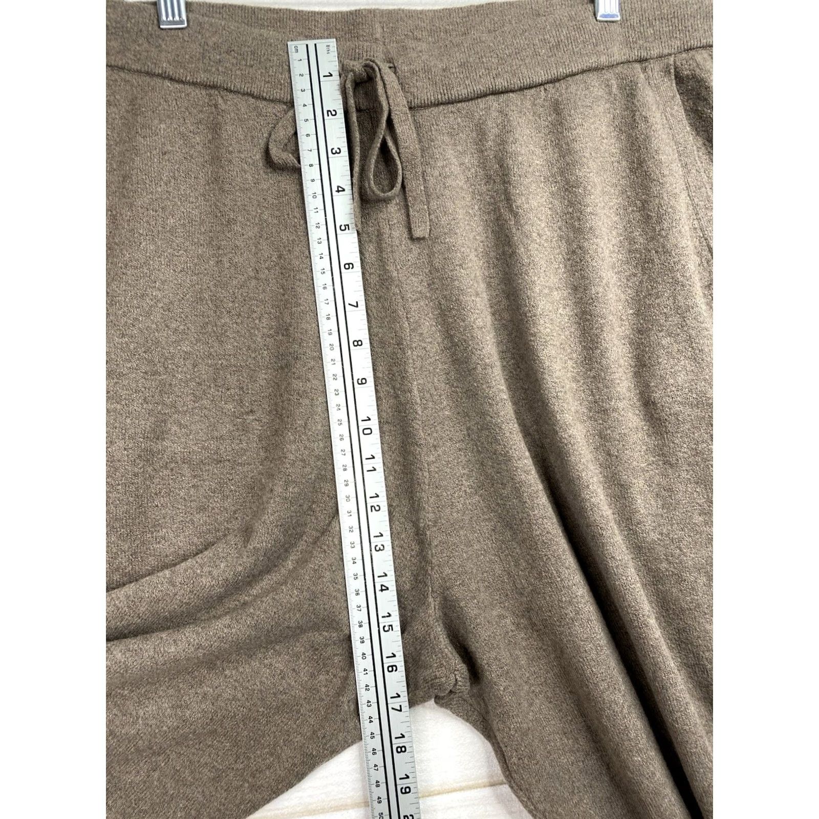 Gap Gap Pants Wide-Leg Pull On With Pockets Brown XXL Tall Womens Knit Sweater Pants Size XXL / US 16-18 / IT 52-54 - 3 Thumbnail