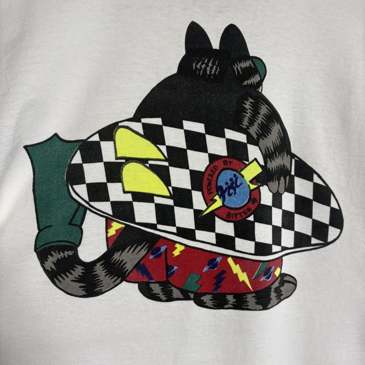 Vintage Vintage 90s Hawaii Cat Surf Crazy Shirts Tee Size US XL / EU 56 / 4 - 4 Thumbnail