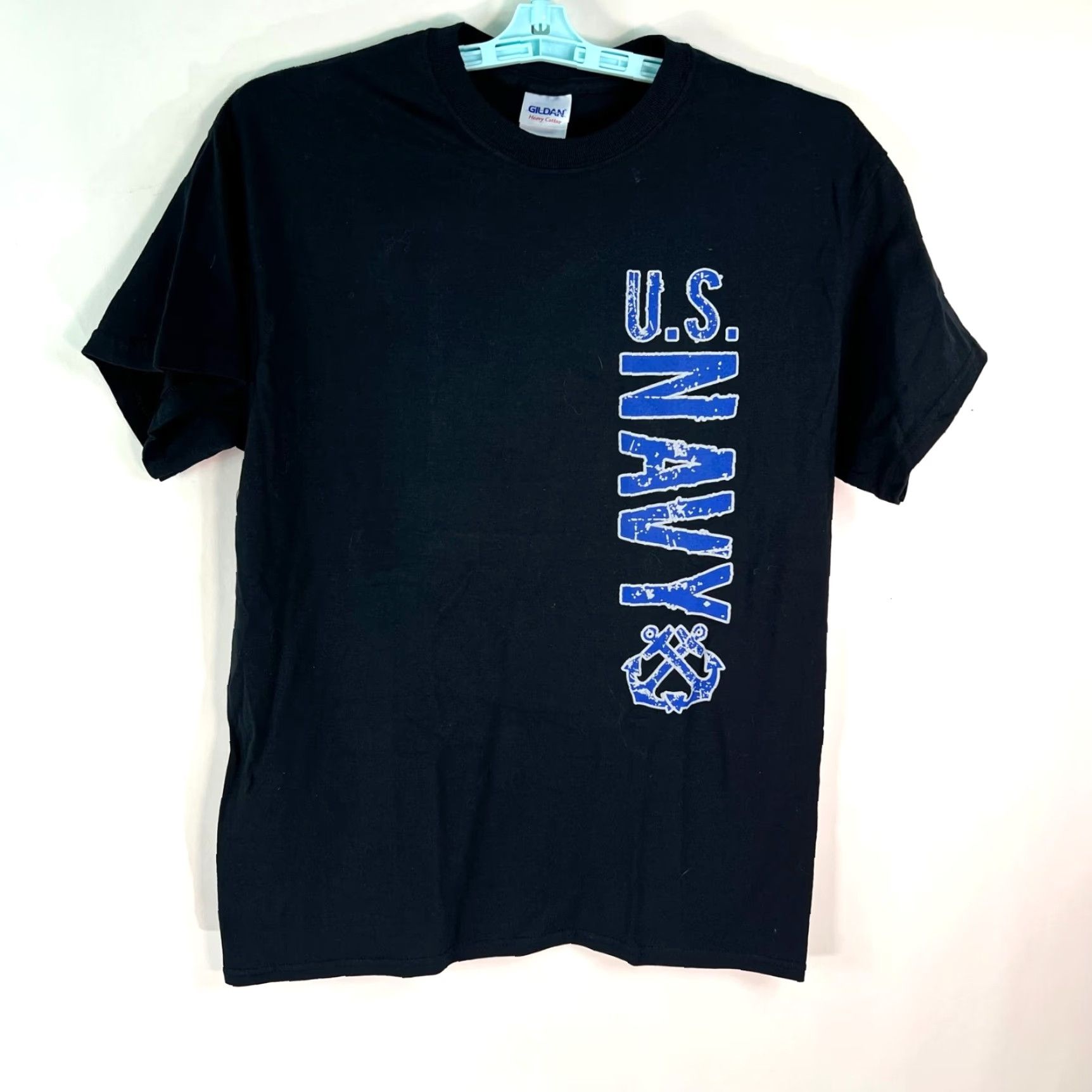 Gildan VINTAGE US Navy 259 USS Arizona T-Shirt - Men’s Short Sleeve Crew Neck, Blue, Size M, Graphic Print, 2-Sided, Gildan Heavy Cotton Size US M / EU 48-50 / 2 - 2 Thumbnail